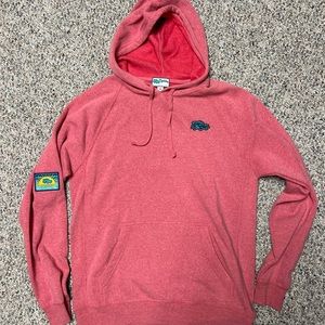 Women’s size M, super comfy surf hoody. Pink, Wears Woody NWOT